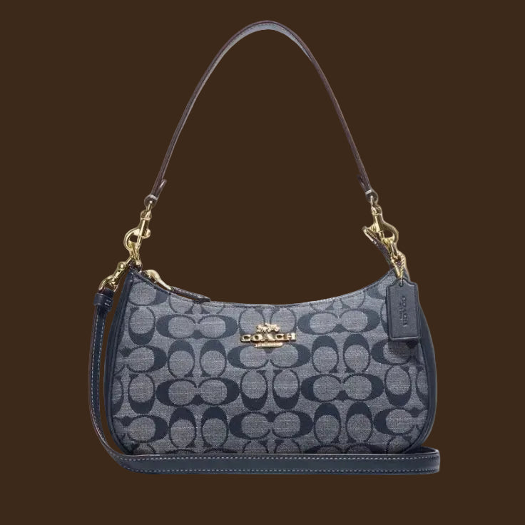 Coach “Denim Teri” Shoulder Bag