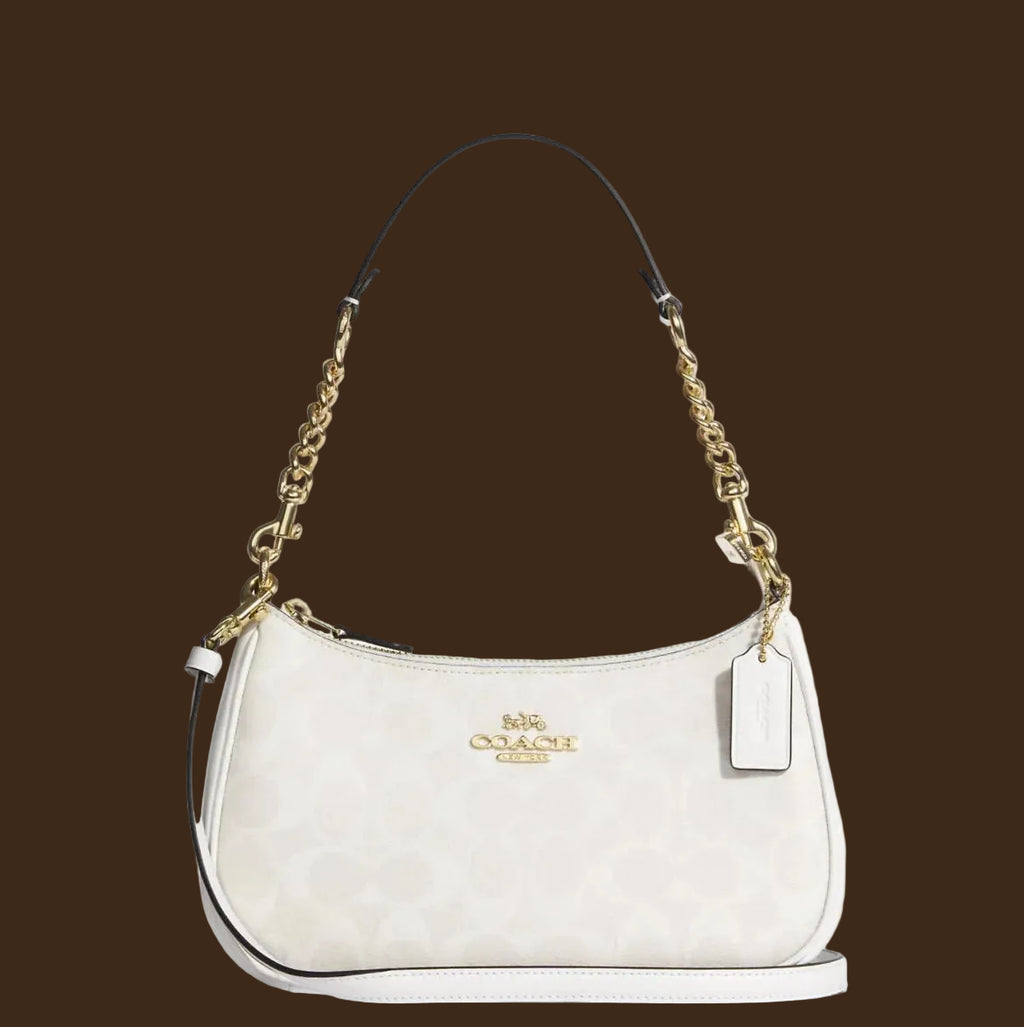 Coach “Leather Teri” Shoulder Bag